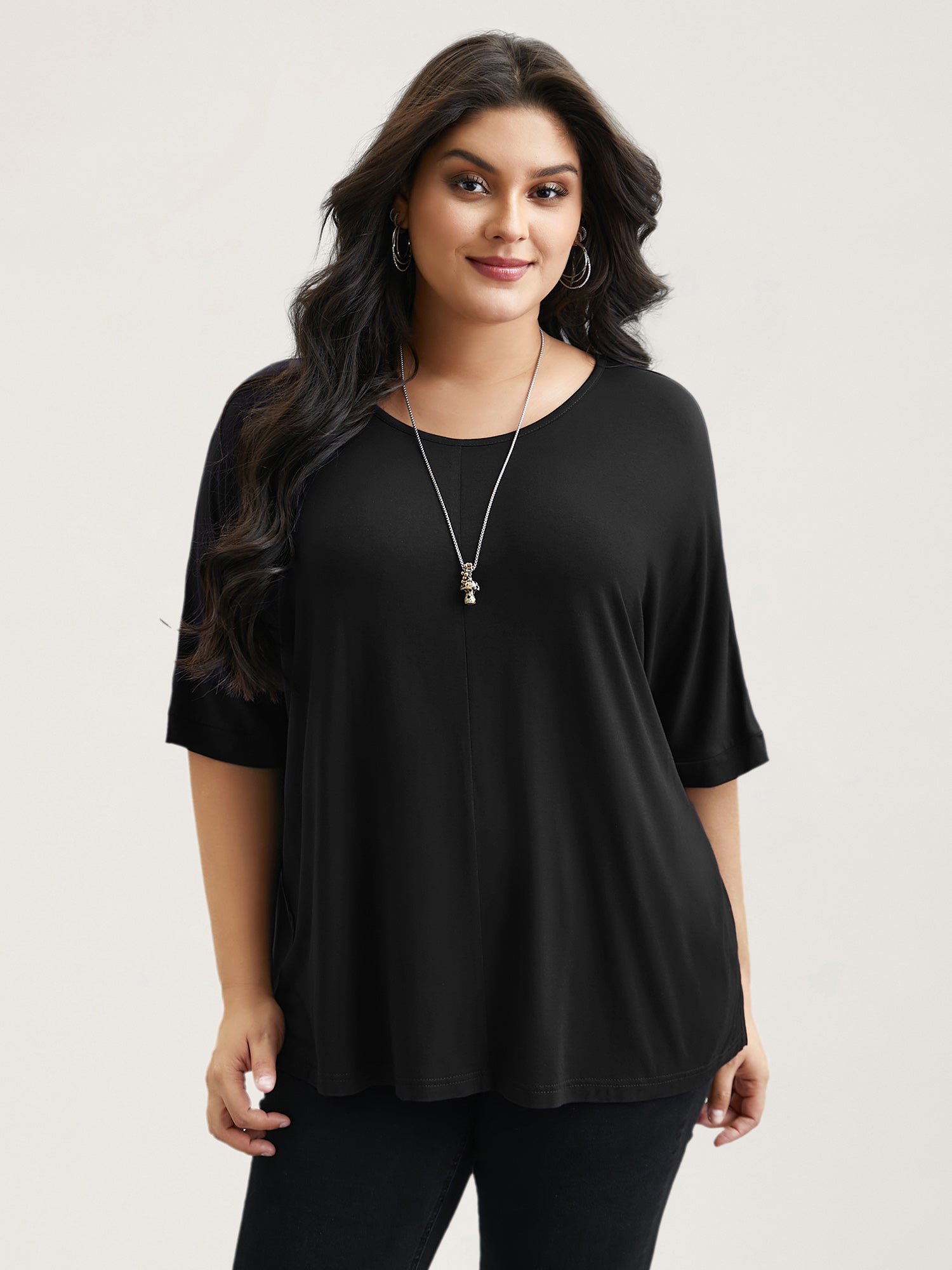 Supersoft Round Neck Plain T-Shirt