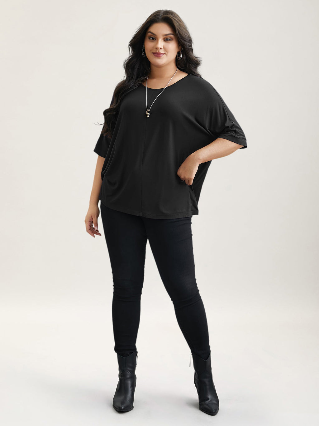 Supersoft Round Neck Plain T-Shirt