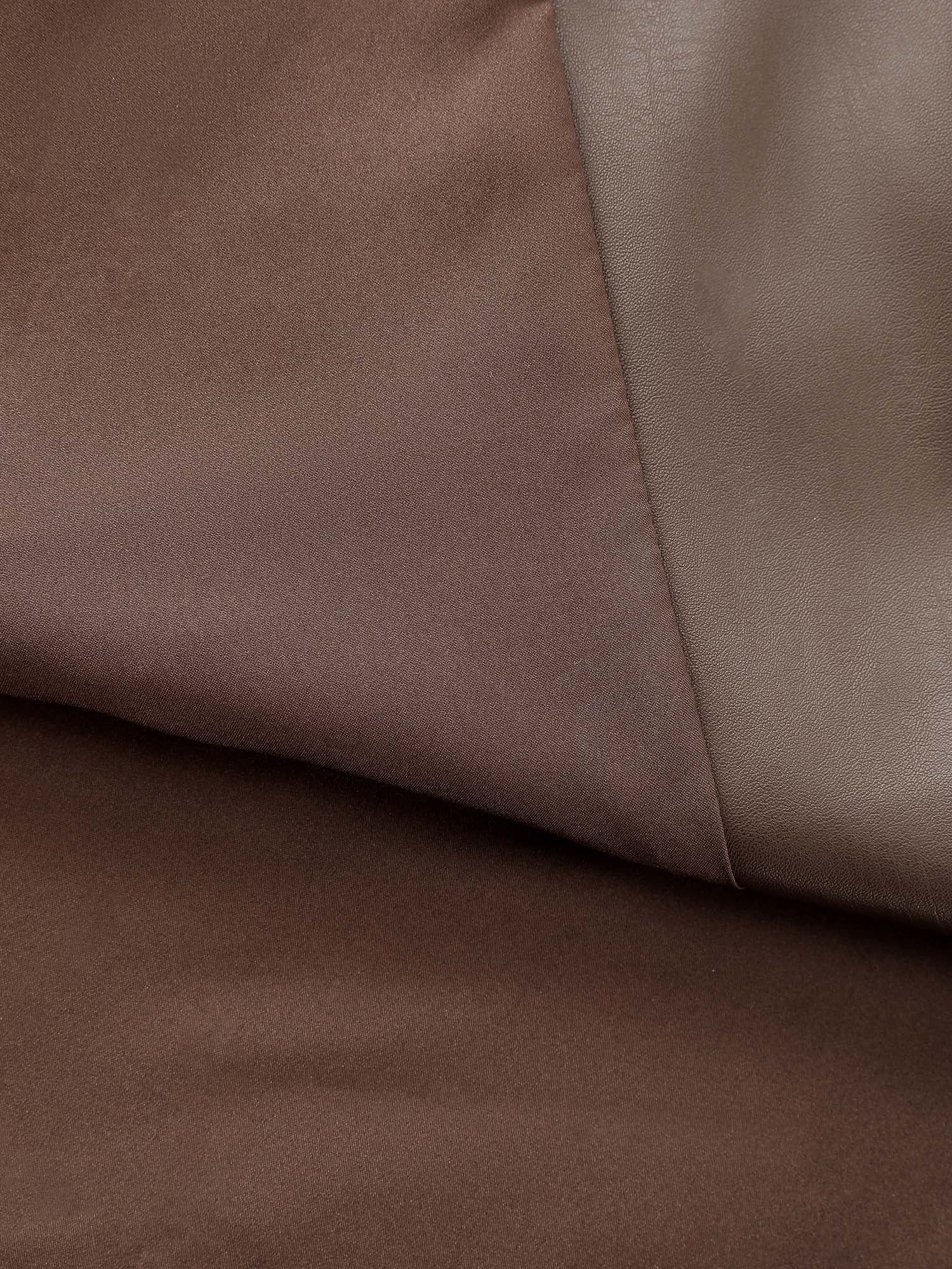 Plaid Print Collar Pockets Coat