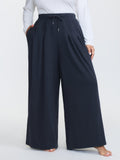 Pure Cotton Pleated Pockets Lounge Bottoms