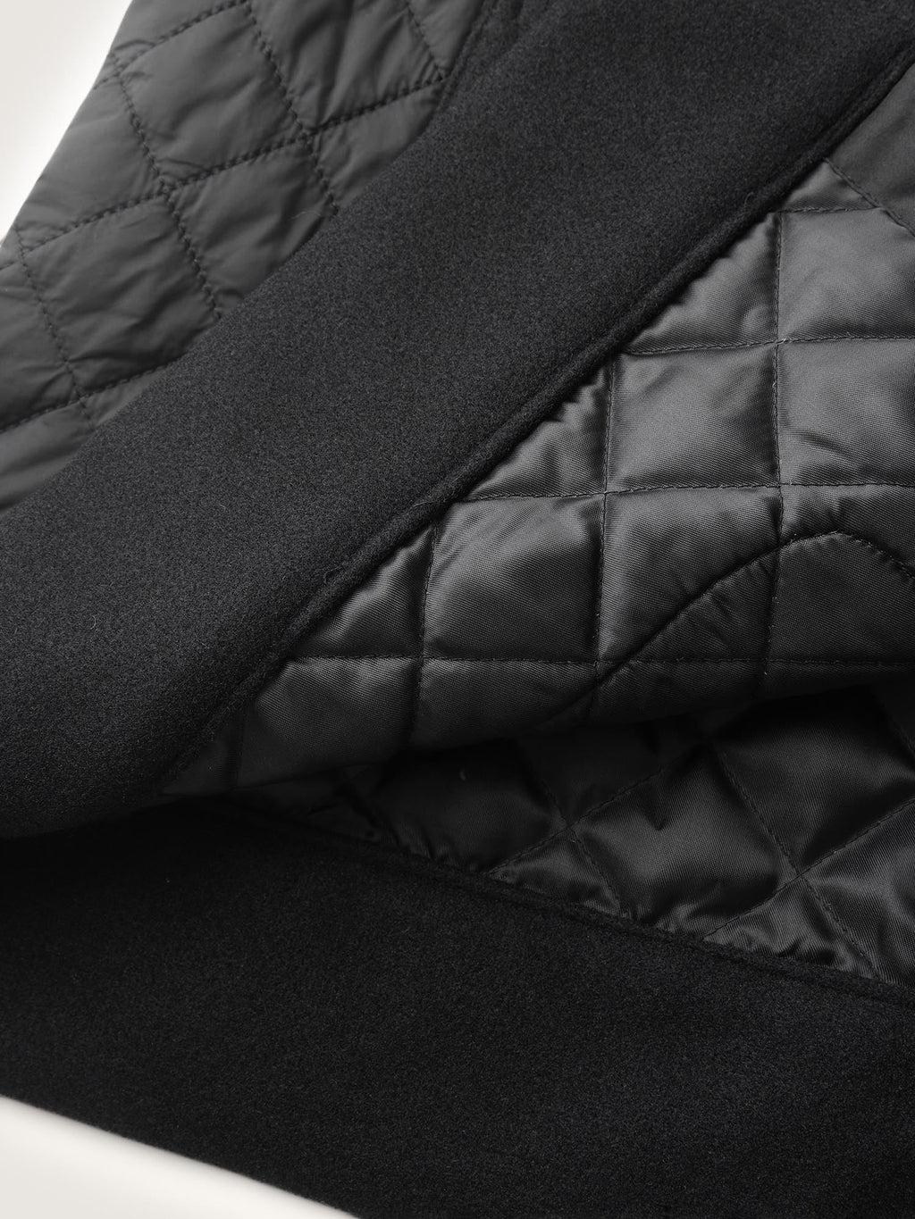 Pockets Contrast Puffer Parka