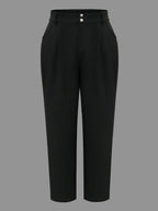 Double Buckle Straight Leg Pants