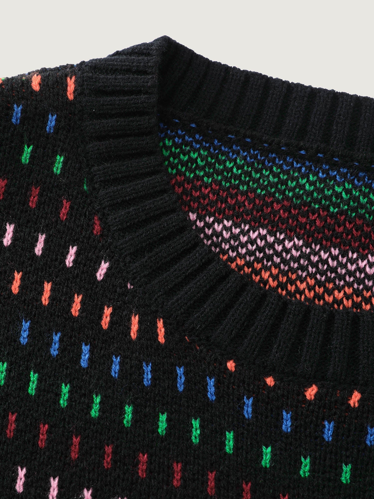 Colorful Polka Dots Stretchy Pullover