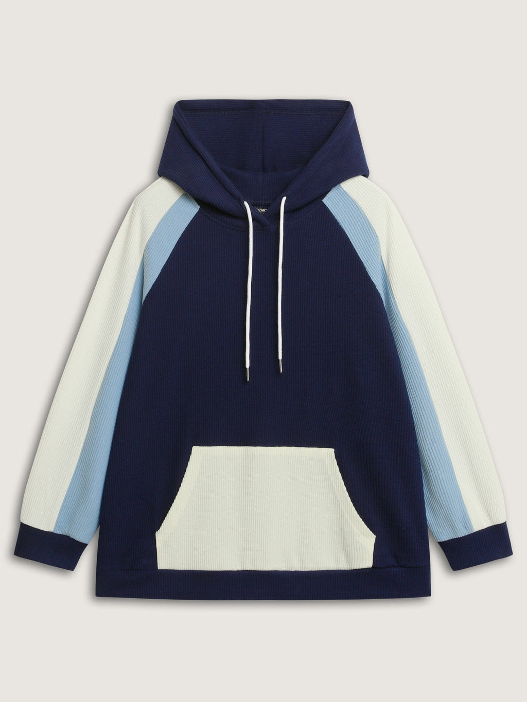 Colorblock Cozy Raglan Sleeve Hoodie