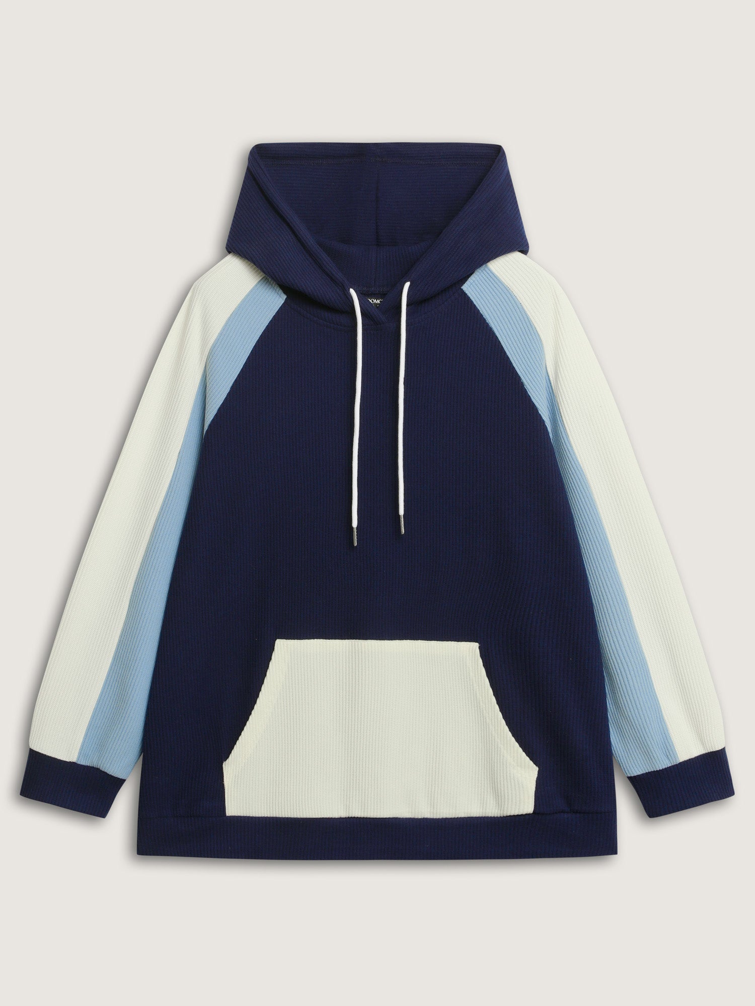 Colorblock Cozy Raglan Sleeve Hoodie
