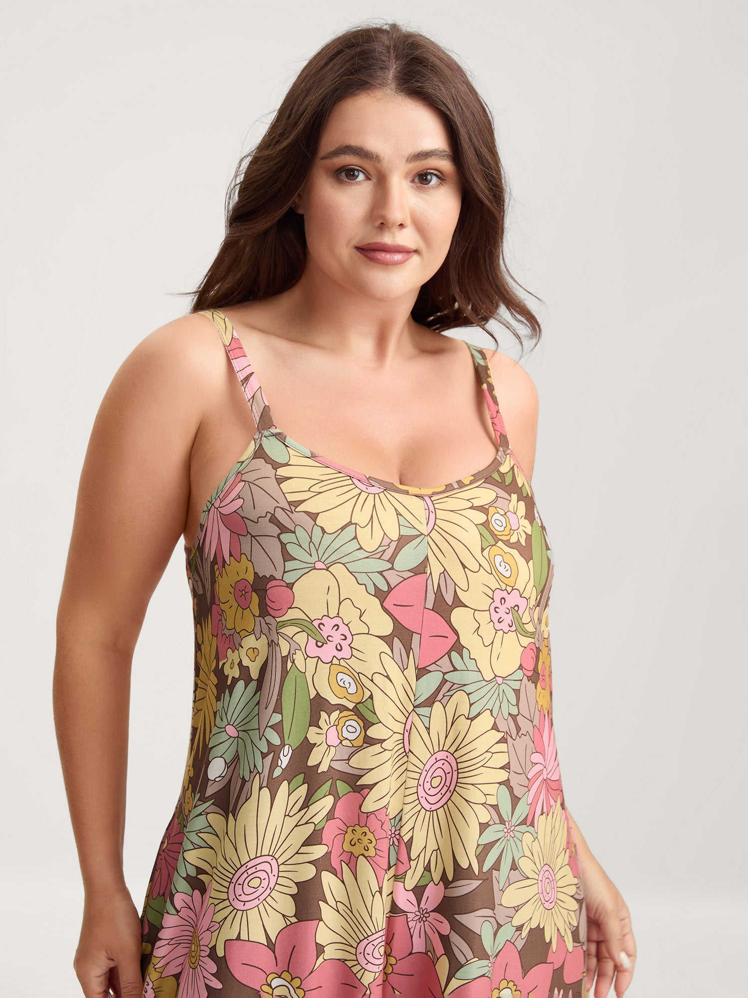 Vivid Groove Stretchy Adjustable Jumpsuit