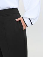 Elastic Back Waistband Pants