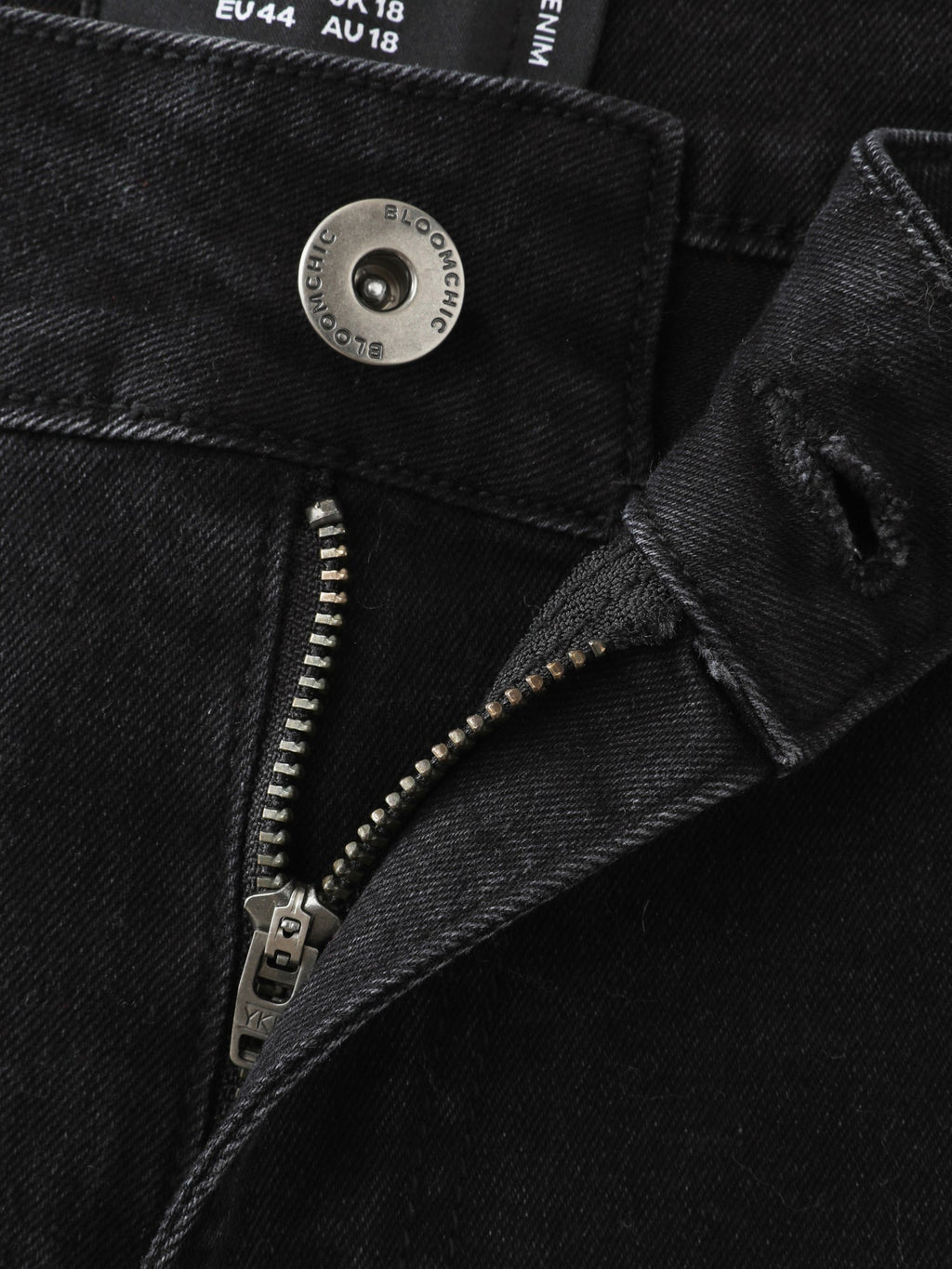 Stretchy Mid-Rise Straight-Leg Jeans