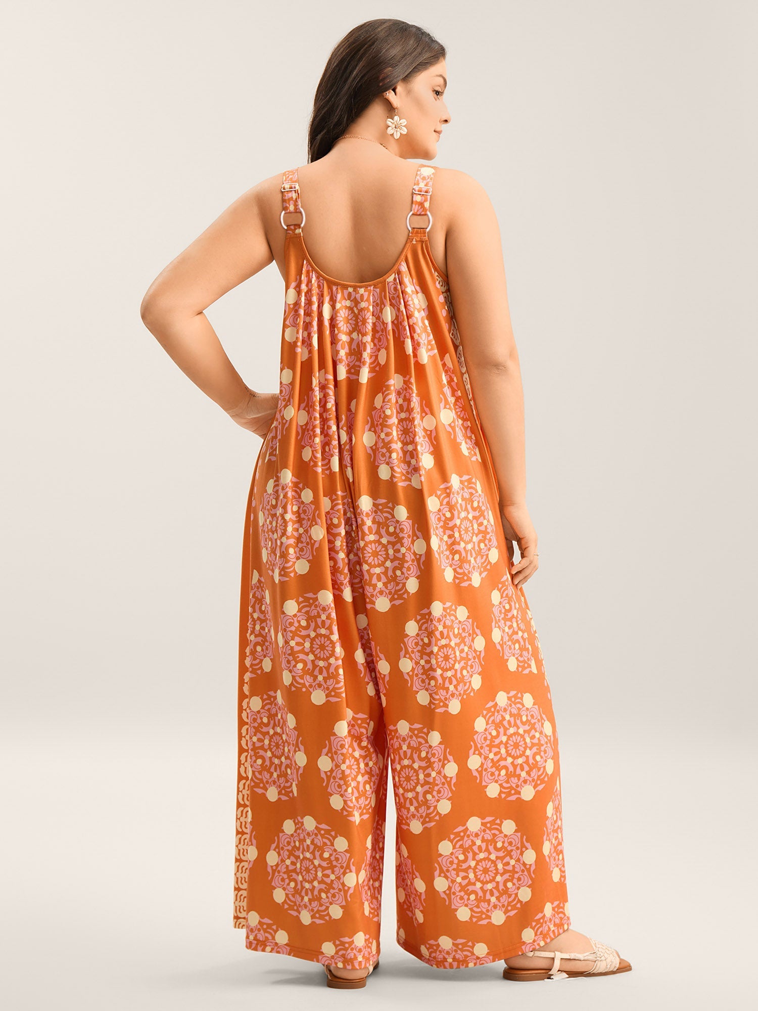 Sunkissed Stretchy Adjustable Strap Jumpsuit