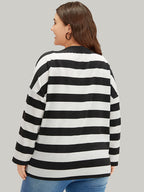 Halloween Striped Button Through Jacket