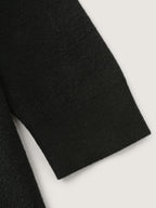 Rosy Jacquard Drop Shoulder Pullover