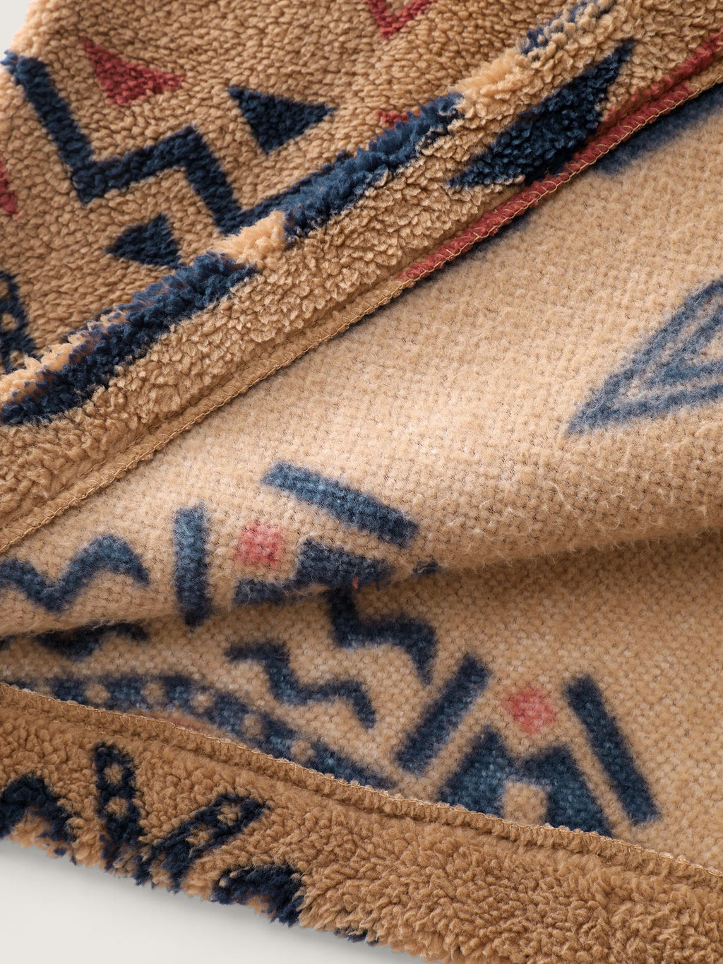 Boho Pattern Button-Down Jacket