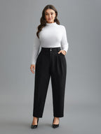 Double Buckle Straight Leg Pants