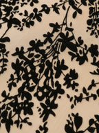 Floral Print Belted Waist-Defining Maxi Dress