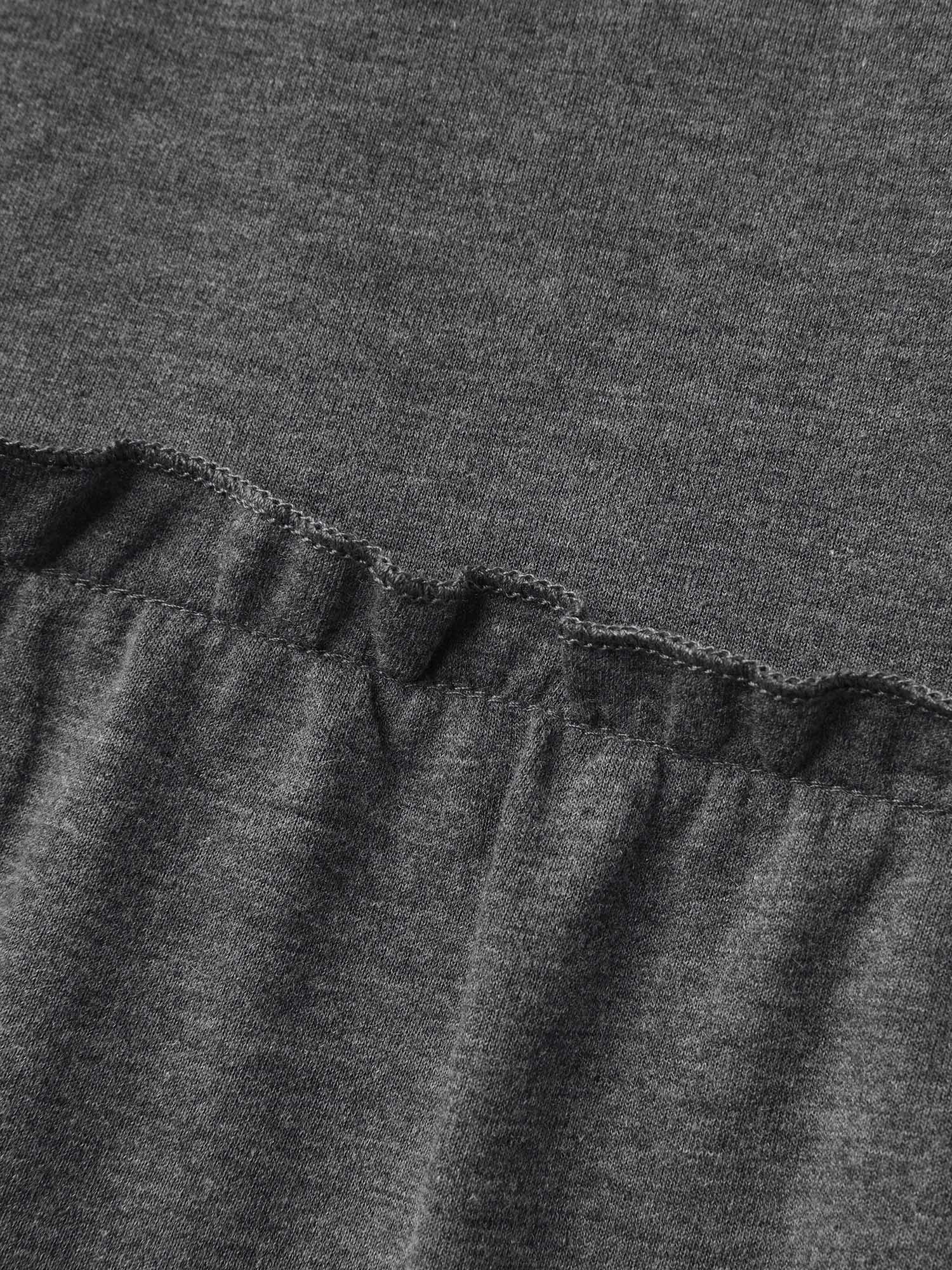 Tiered Ruffled Edges Pockets Jacket