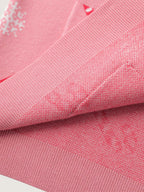 Holiday Candy Patch Pockets Knit Cardigan