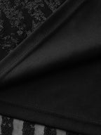 Shimmery Sequin V-Neck Midi Dress