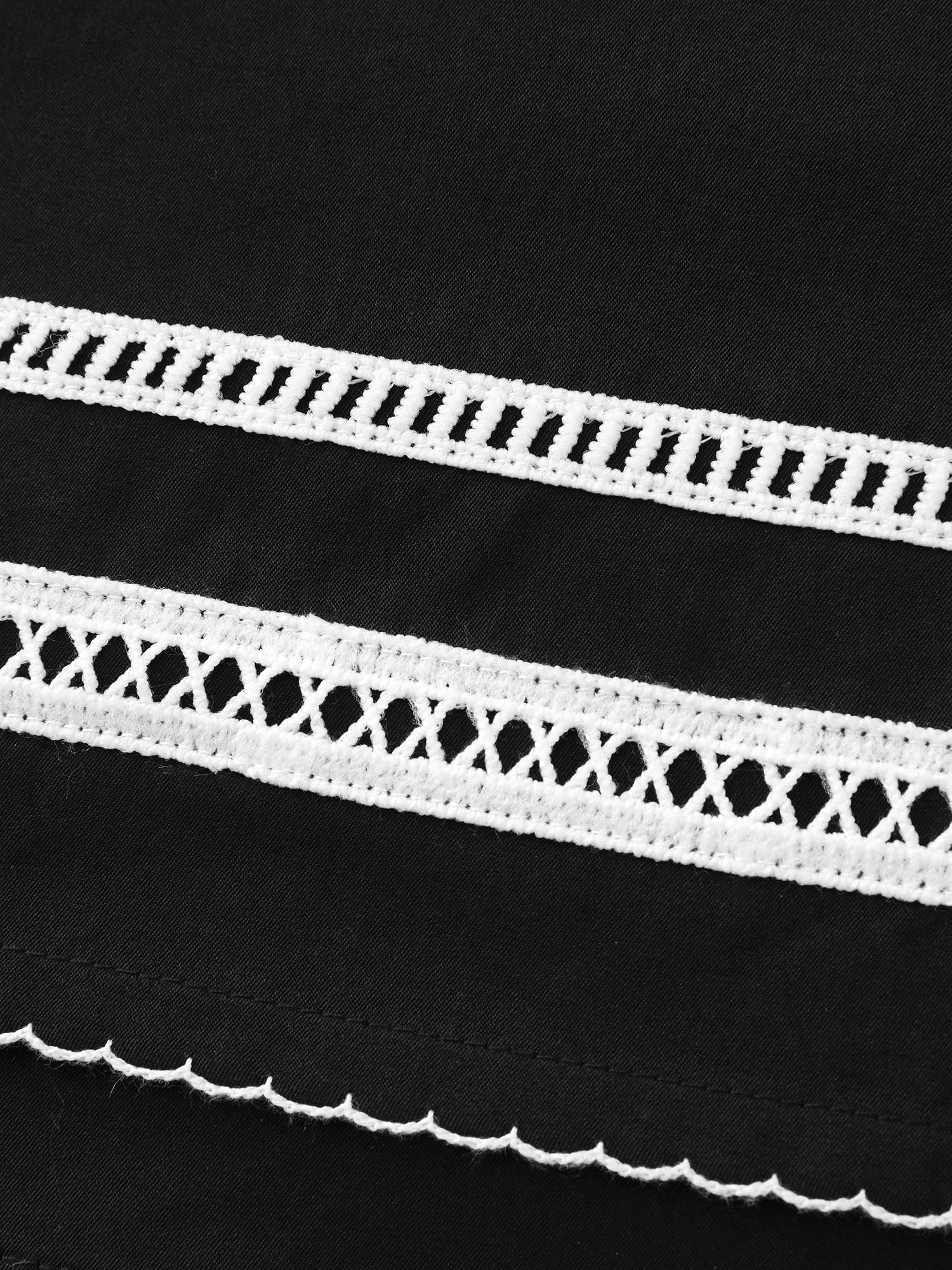 Button Front Belted Stitch Detail Midi Dress