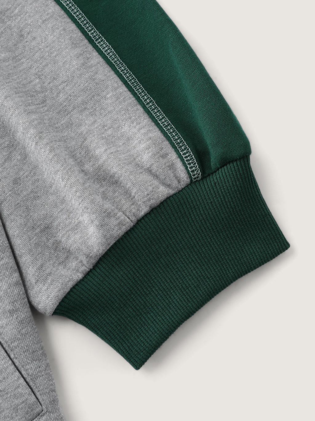 Color Contrast Zipper Pockets Jacket