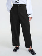 Elastic Back Waistband Pants