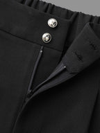 Double Buckle Straight Leg Pants