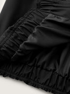 Pockets Zipper-Front Hooded Bomber Jacket