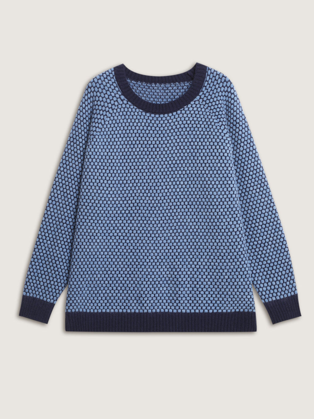 Supersoft Geometric Textured Super Stretchy Pullover