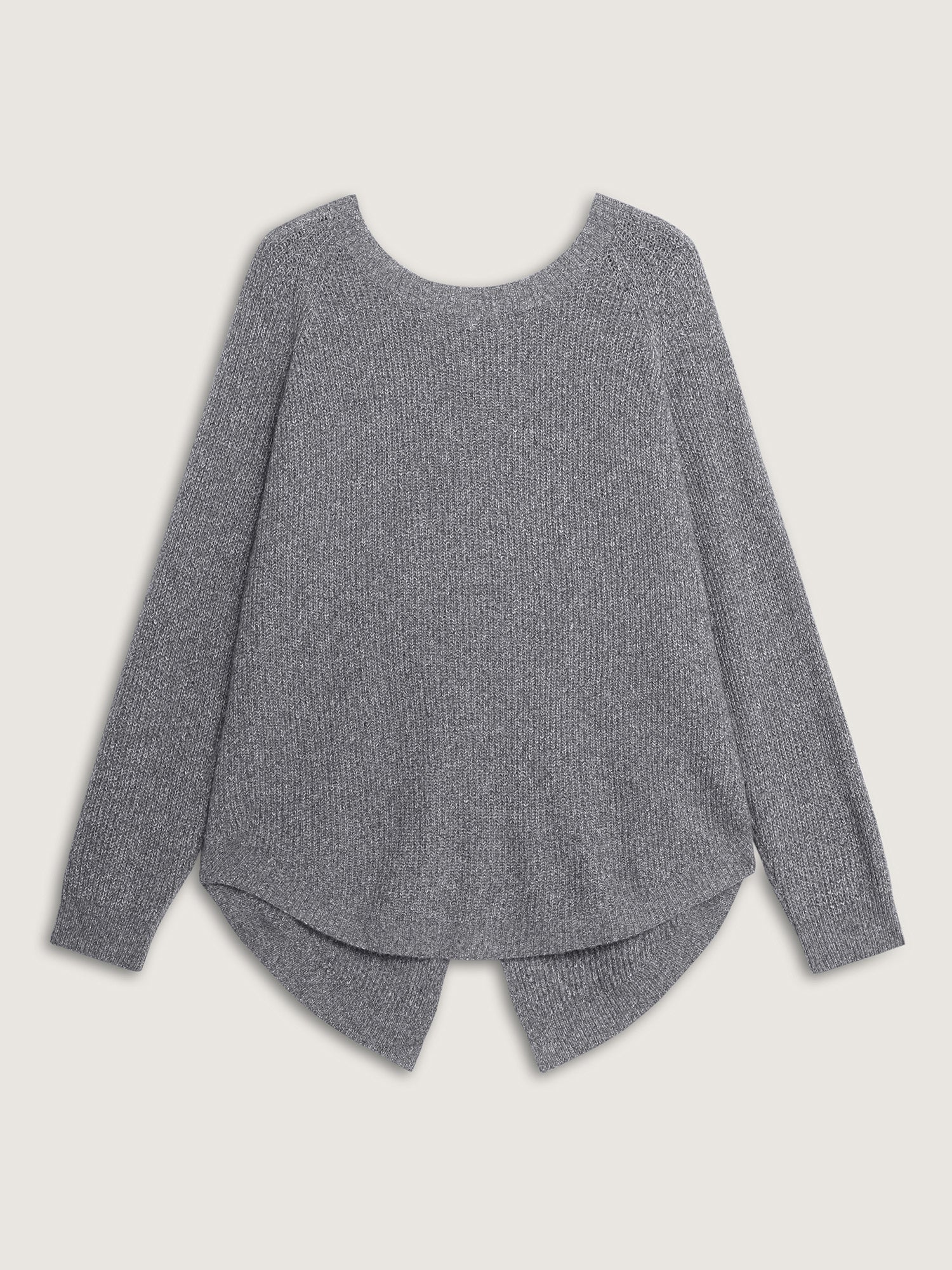 Back Bow Split Back Pullover