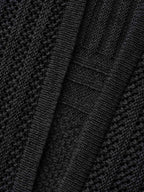 Plain Textured Kimono Collar Cardigan