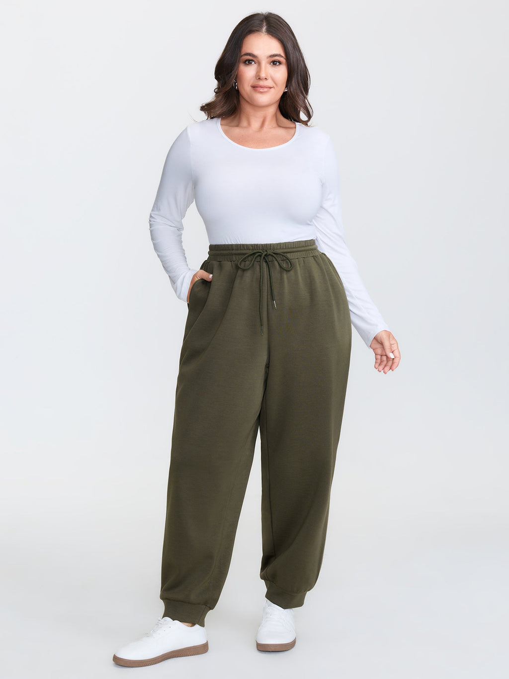 Supersoft Stretchy Drawstring Knit Pants