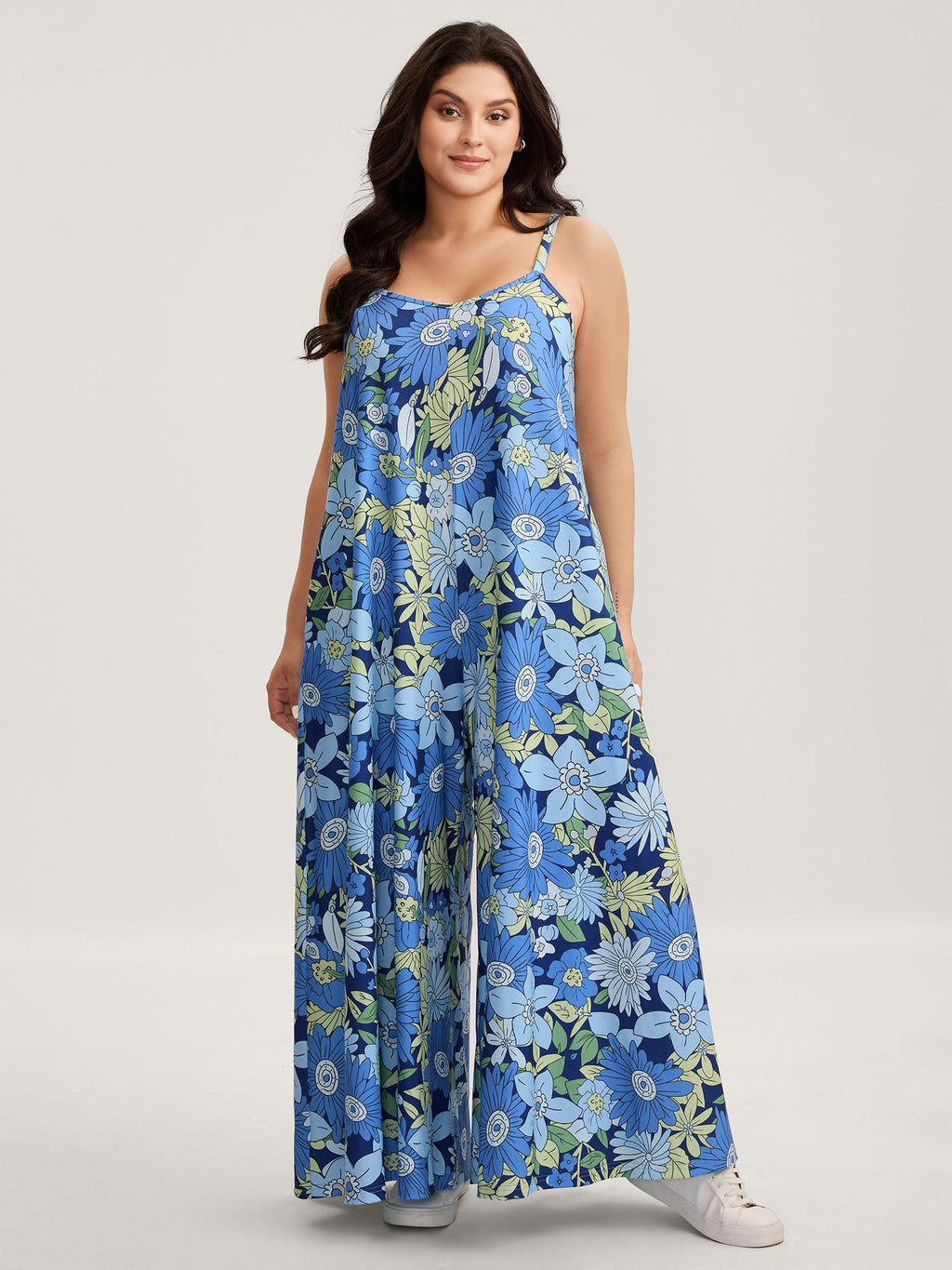 Vivid Groove Stretchy Adjustable Jumpsuit