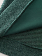 Squirrel Embroidered Button V-Neck Knit Cardigan