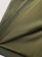 Channel-Drawstring Pockets Hooded Vest