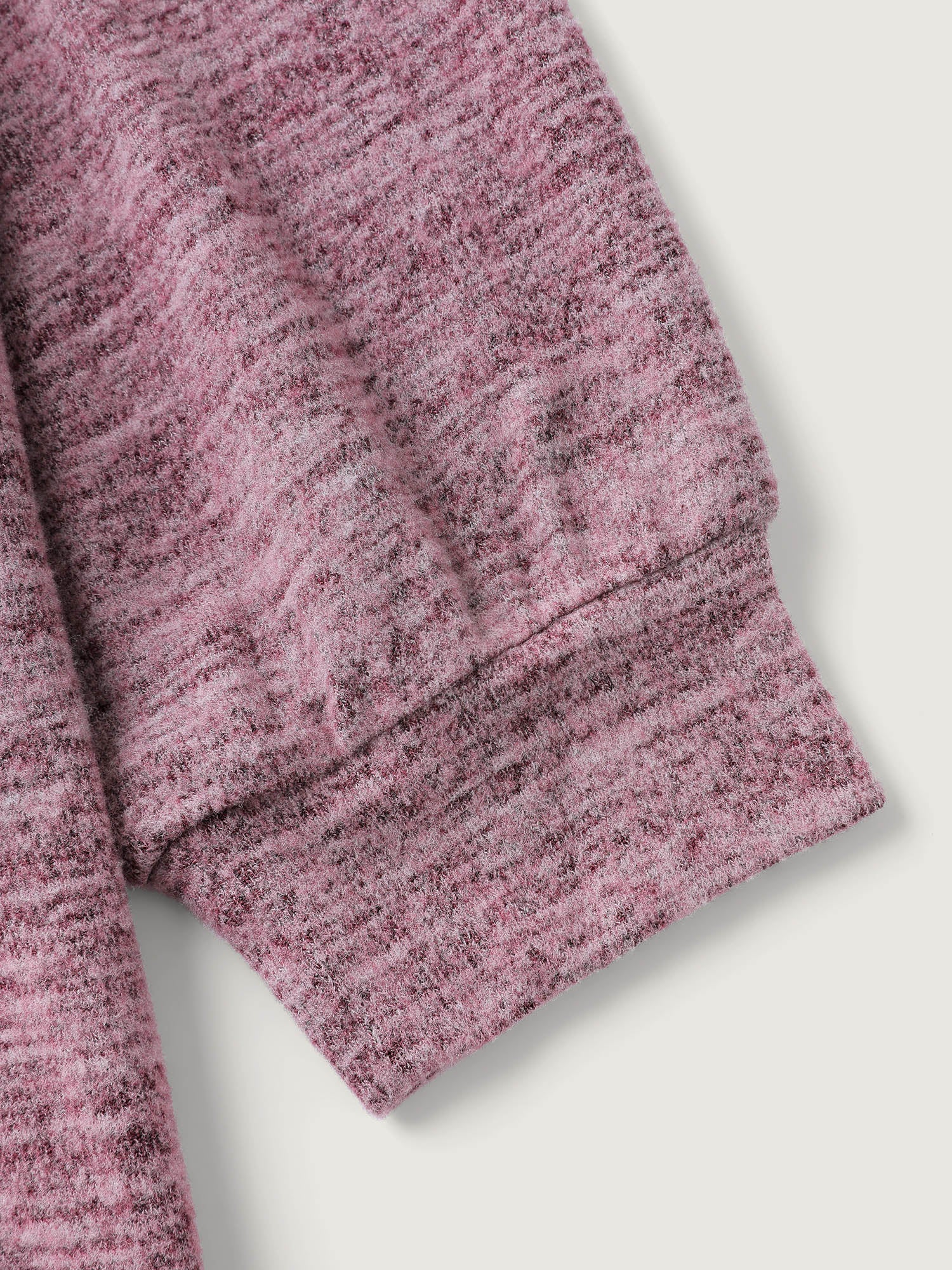 Colorblock Spliced Cross-Tie Sweatshirt