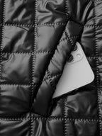 Quilted Cotton Waist-Tie Vest