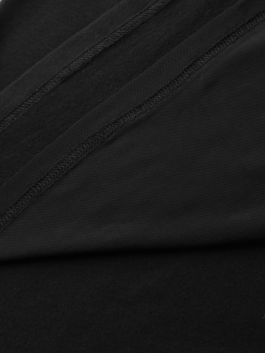 Sequin Cord Embroidered Tree Round Neck T-Shirt