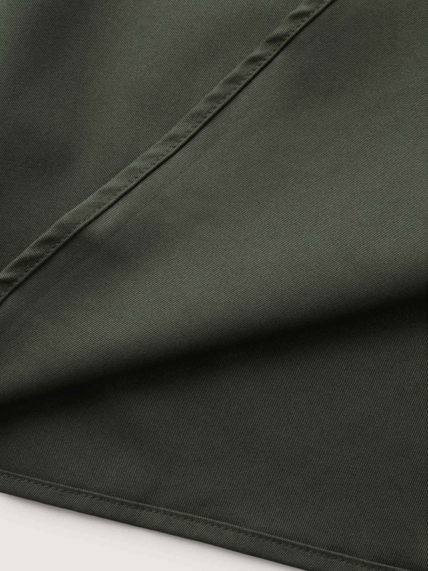 Oversized Tab Sleeve Open-Front Coat