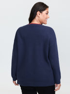 Teddy Bear Balloon Print Pullover