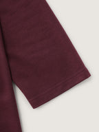 Stretchy Color Contrast Hooded Coat