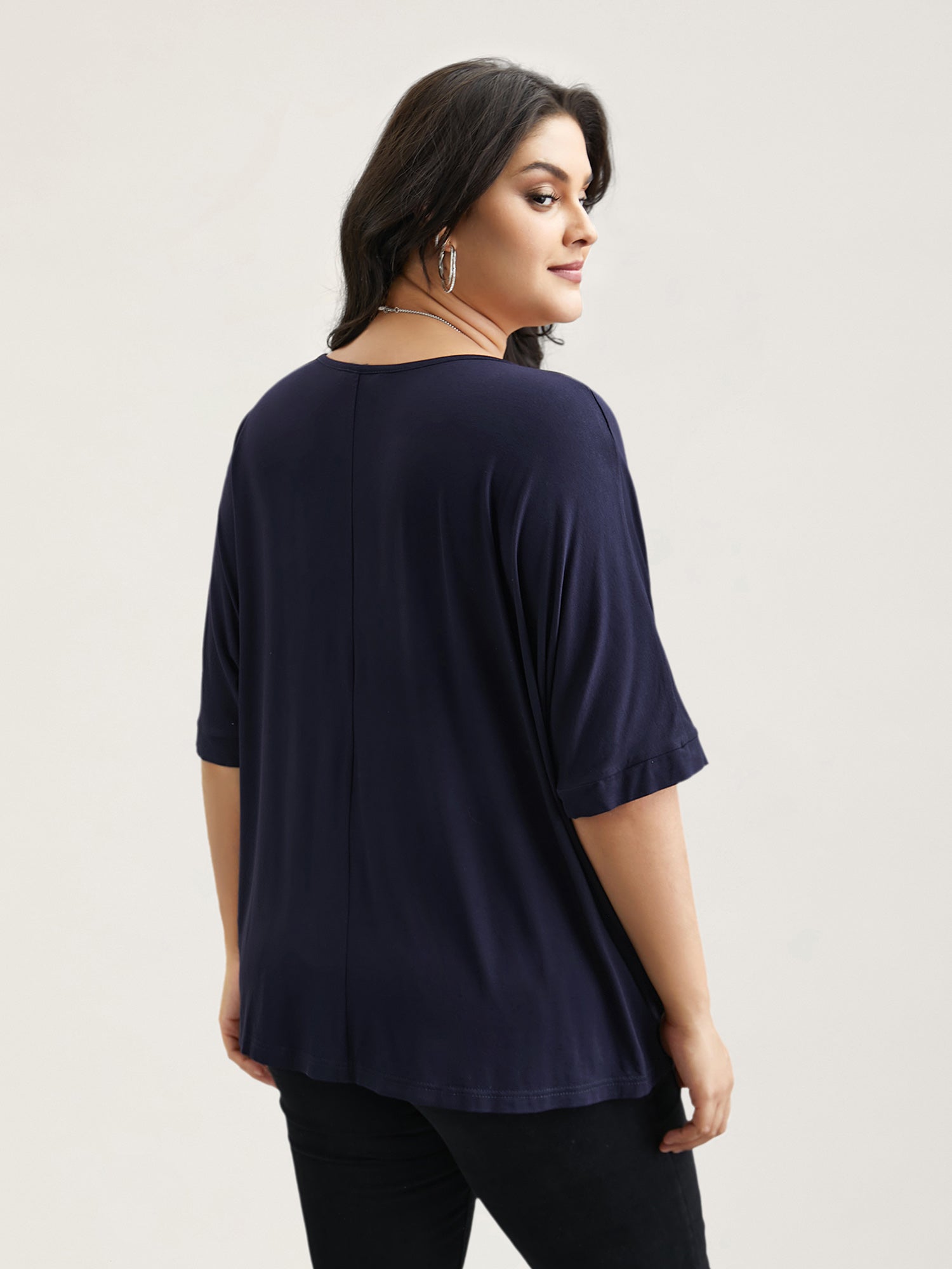 Supersoft Round Neck Plain T-Shirt