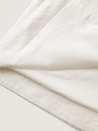 Linen Solid Button Vest