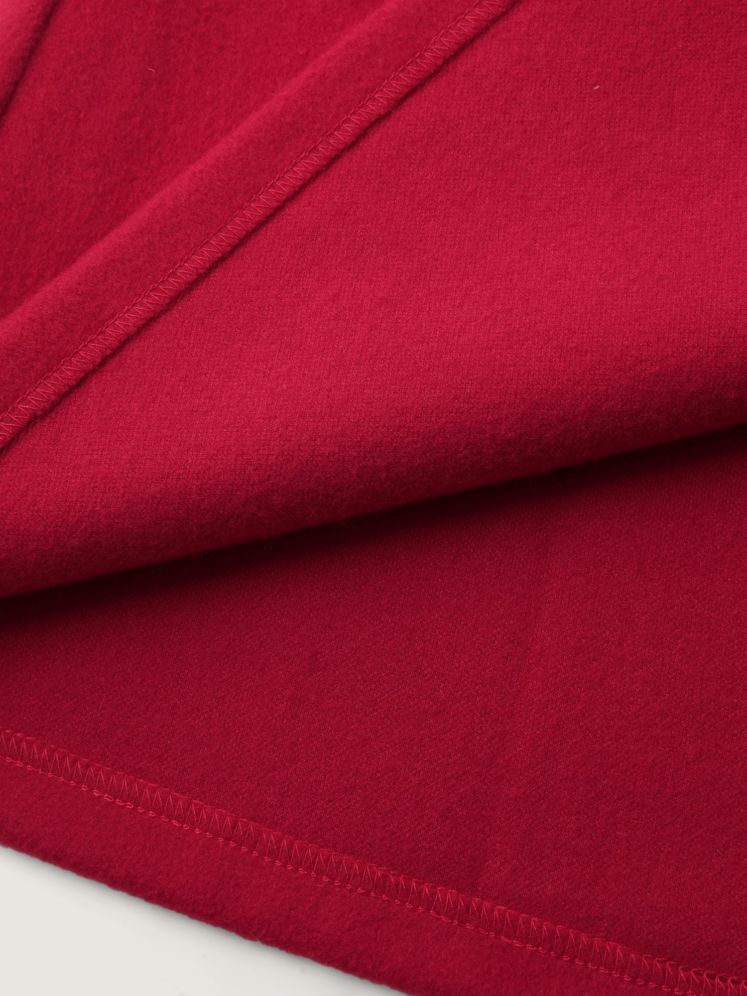 Ruffle Trim Waist-Defining Pockets Coat