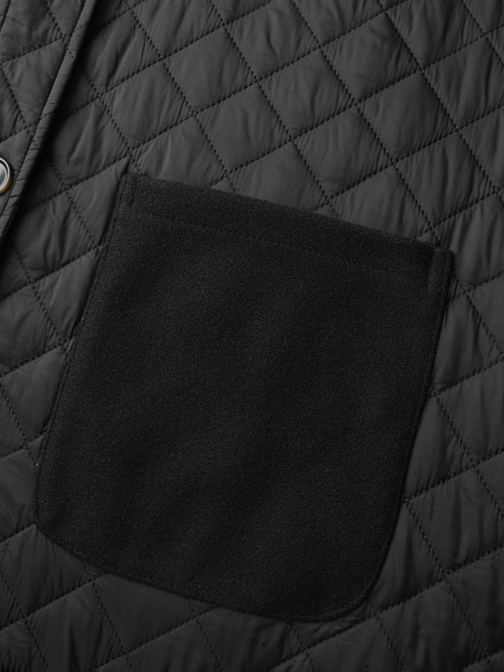 Pockets Contrast Puffer Parka