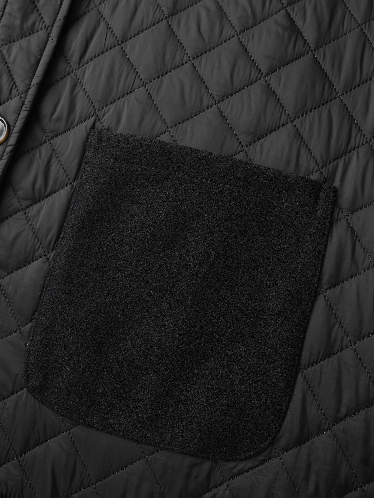 Pockets Contrast Puffer Parka