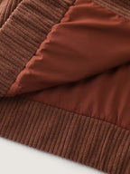 Plaid Pattern Contrast Button Coat