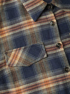 Plaid Print Button Down Shirt