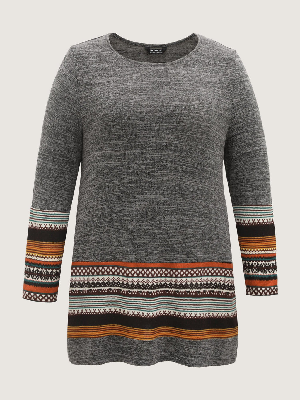 Tunic Boho Print Pocket T-shirt