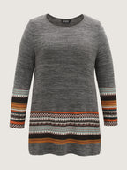 Tunic Boho Print Pocket T-shirt