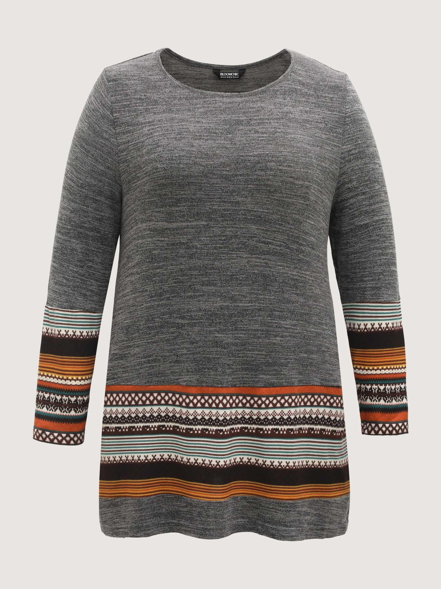 Tunic Boho Print Pocket T-shirt