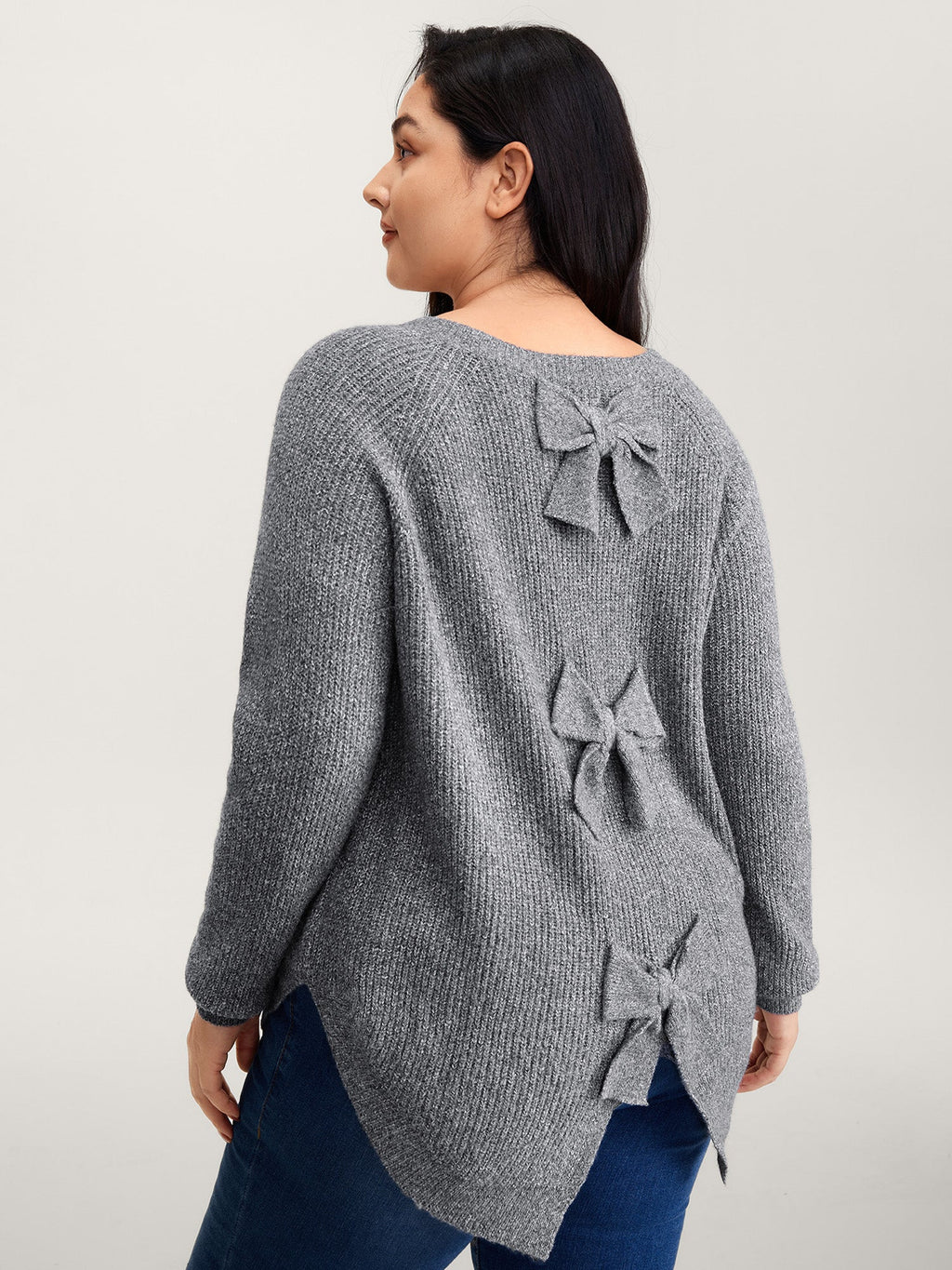 Back Bow Split Back Pullover
